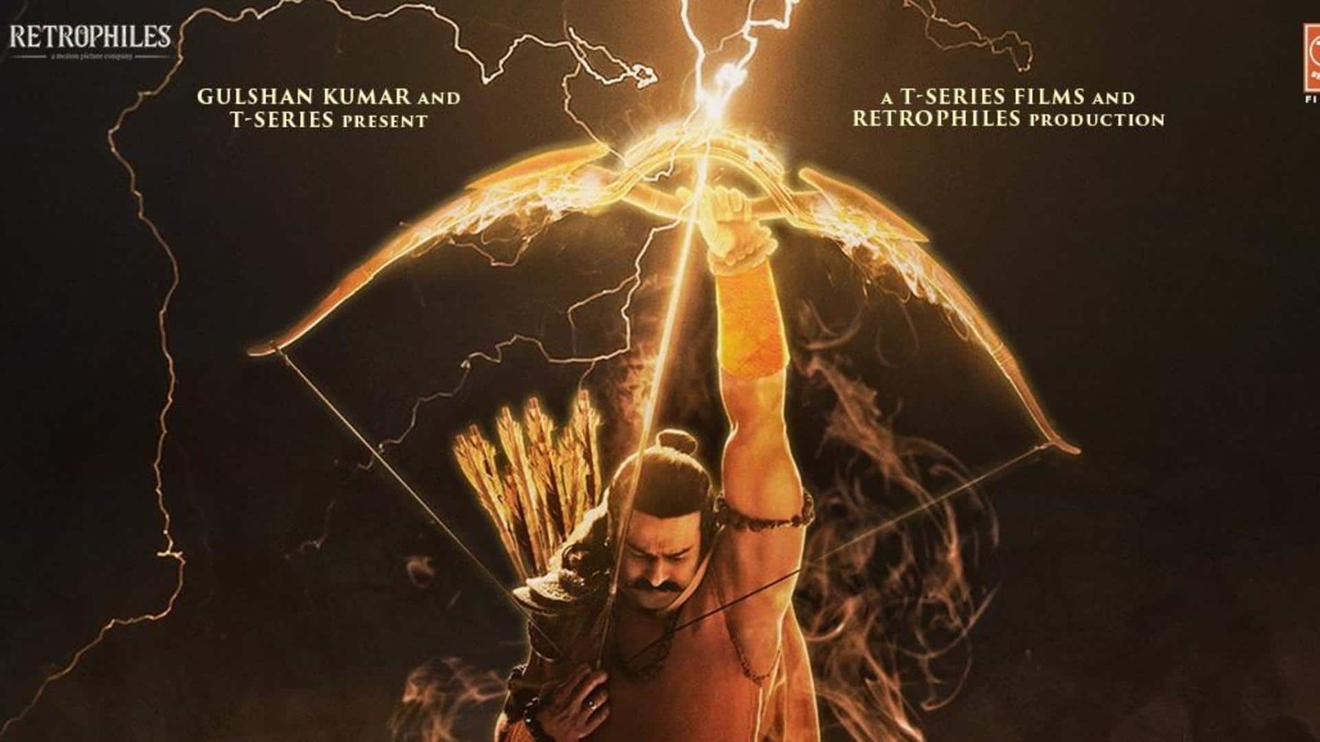 'Adipurush' makers unveil new poster featuring Prabhas ahead of trailer