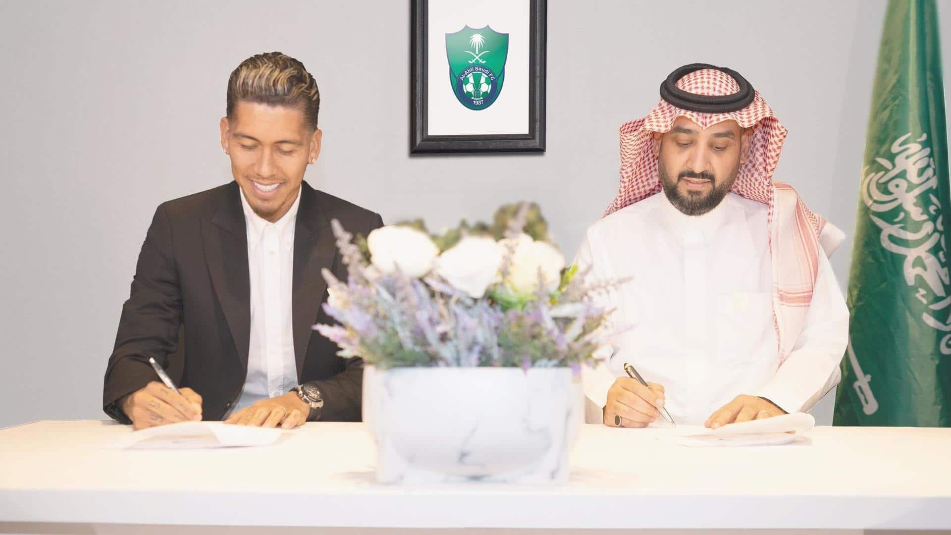 Roberto Firmino joins Saudi Arabian club Al-Ahli: Decoding his stats