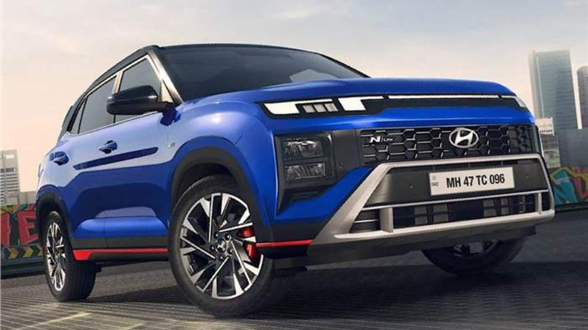 Hyundai CRETA N Line revealed, official bookings now open