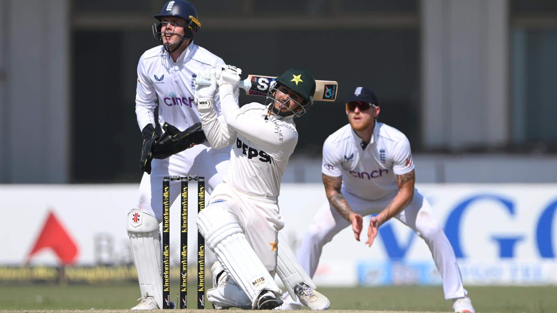 Saim Ayub registers his highest score in Test cricket: Stats 