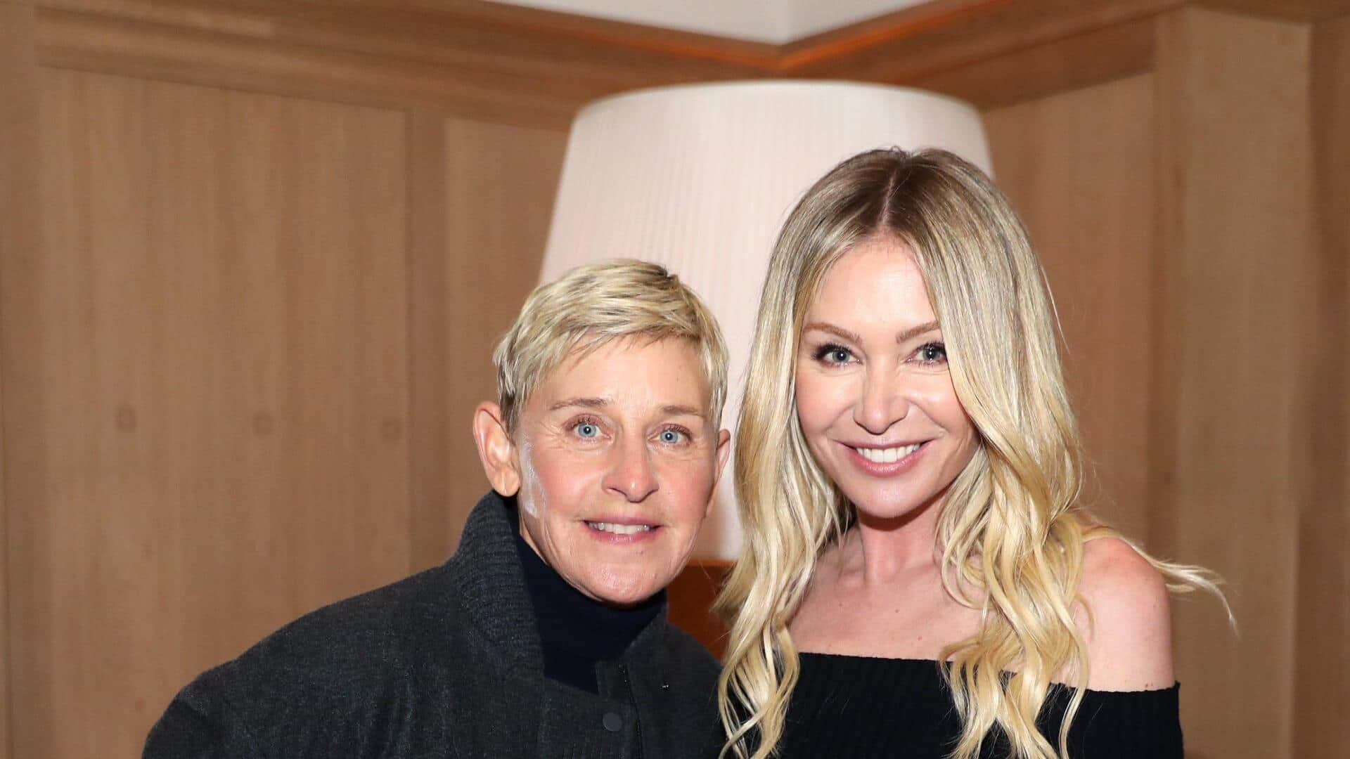 Ellen DeGeneres, wife Portia move to England—blame Donald Trump