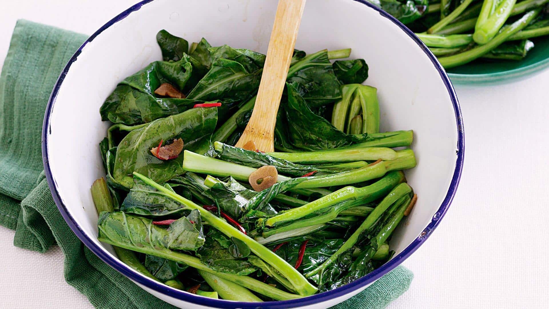 Here's why you must eat Asian greens daily