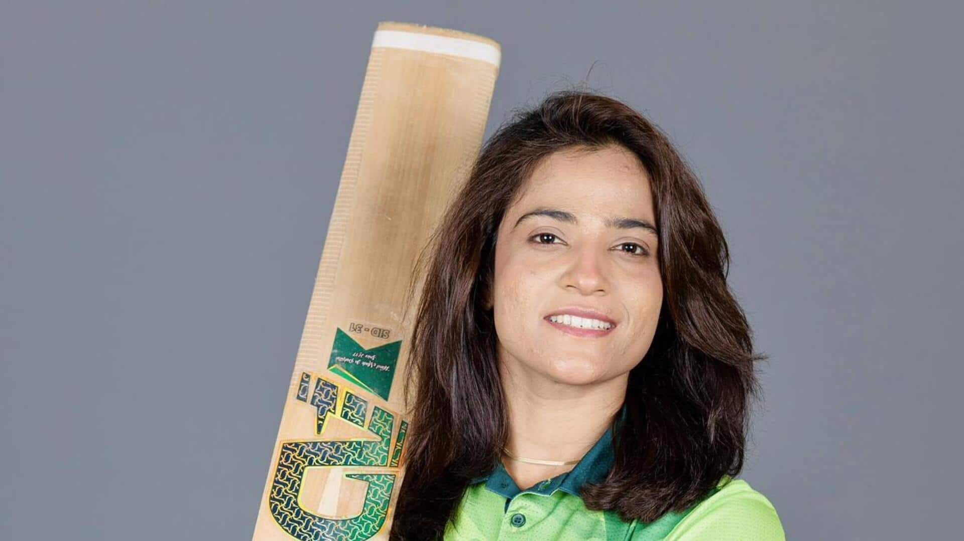 Pakistan's Sidra Amin reprimanded for violating ICC Code of Conduct
