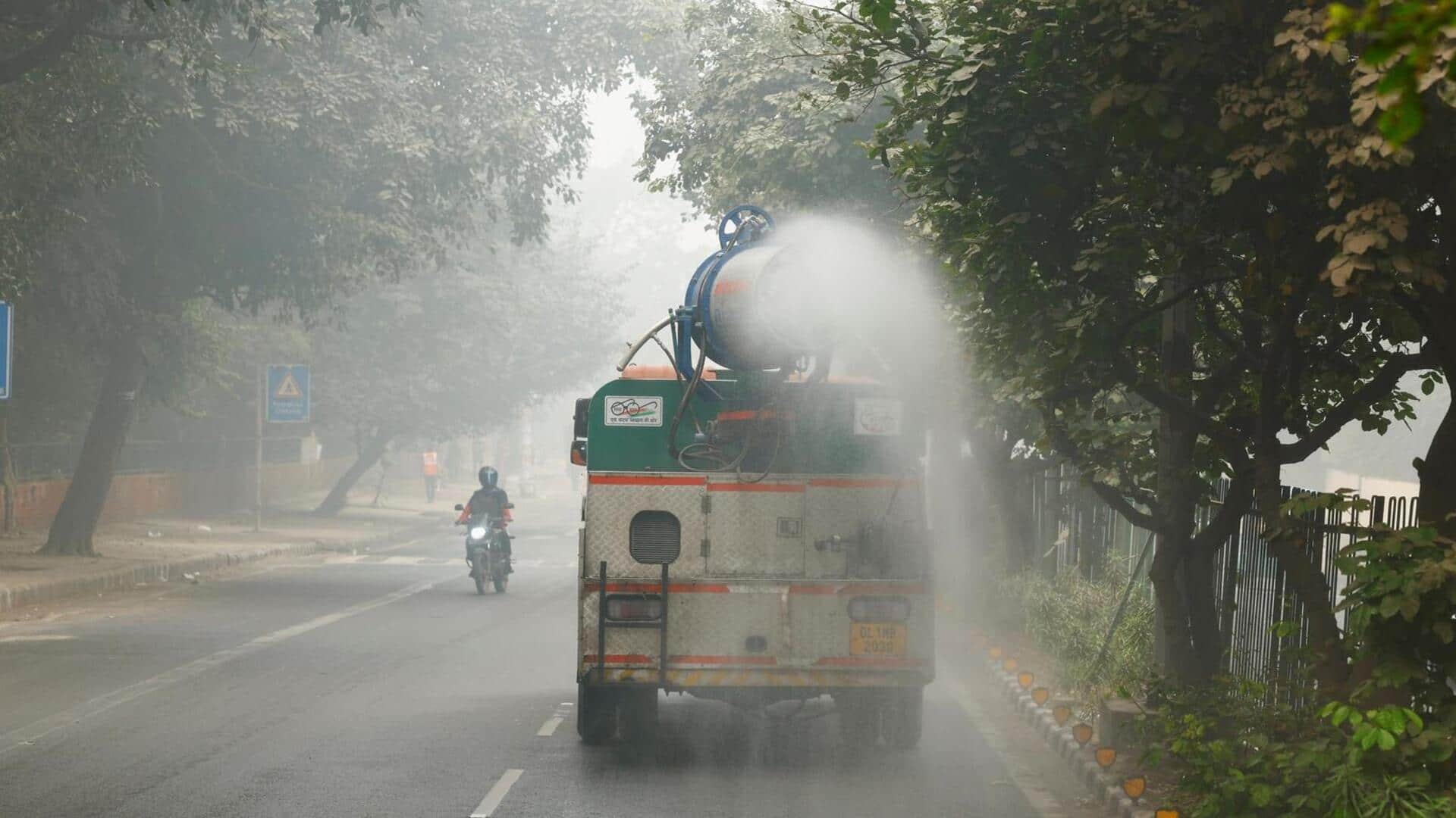 Delhi's air quality improves slightly, still 'very poor'