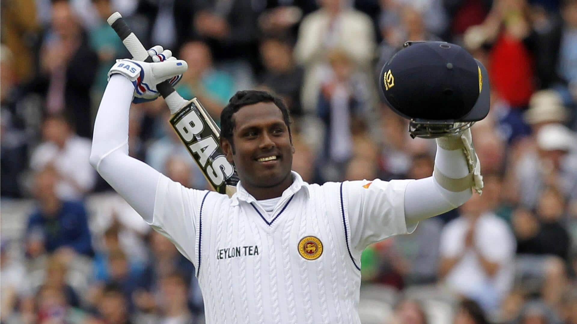 Angelo Mathews surpasses 8,000 runs in Test cricket: Key stats