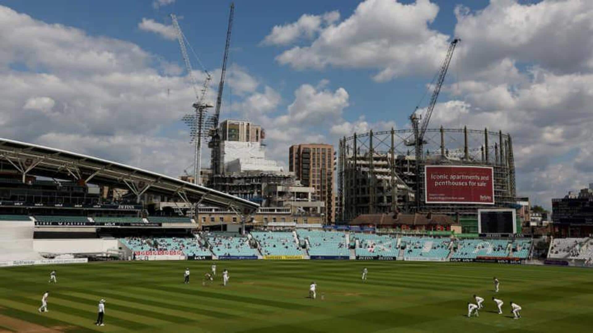 How England's Test side has fared at The Oval