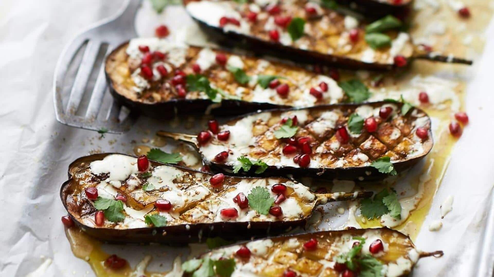 Aubergine and tahini: A combo you must try Aubergine and tahini: A combo you must try