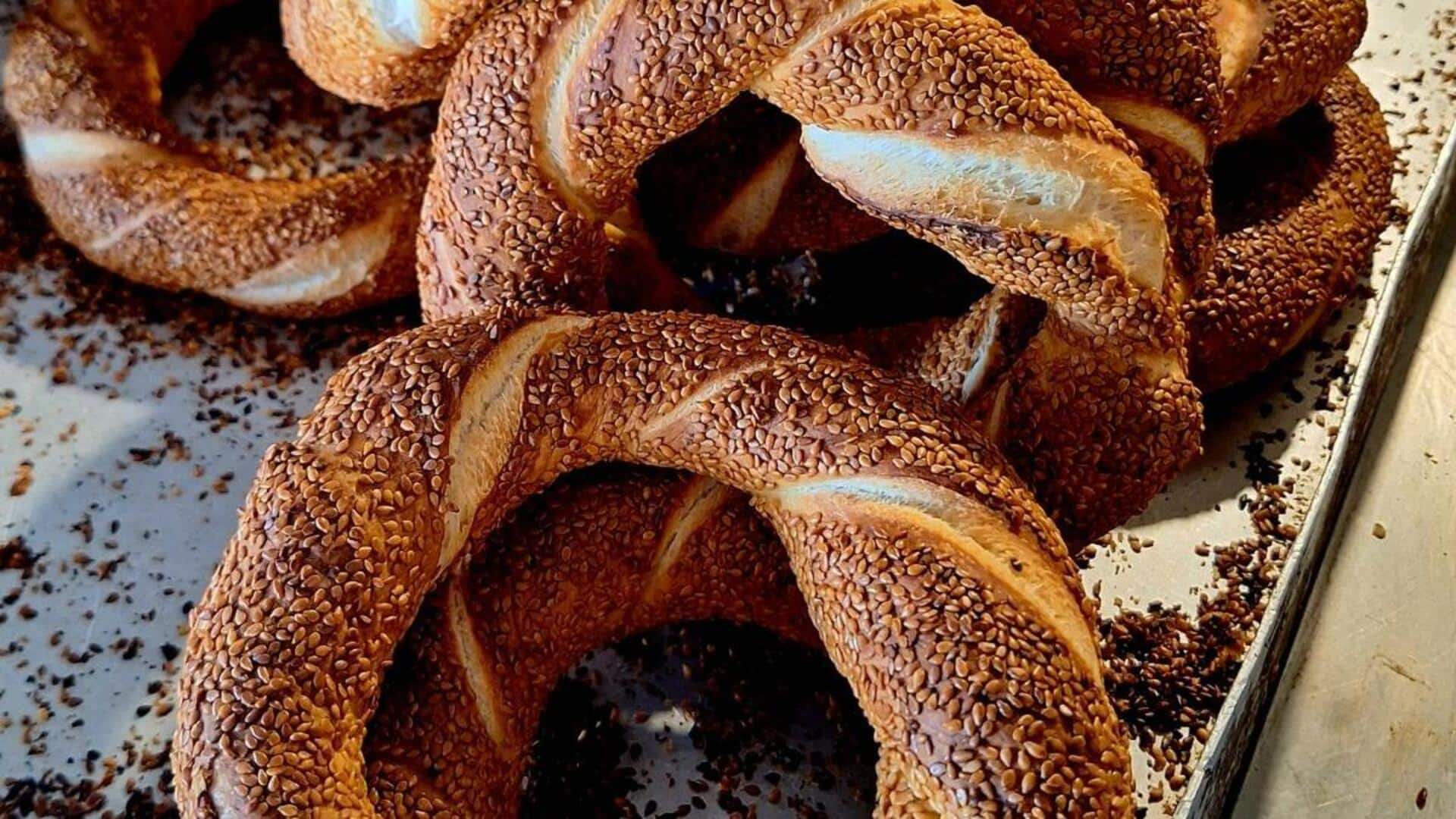Snack time? Try these Turkish simit delights