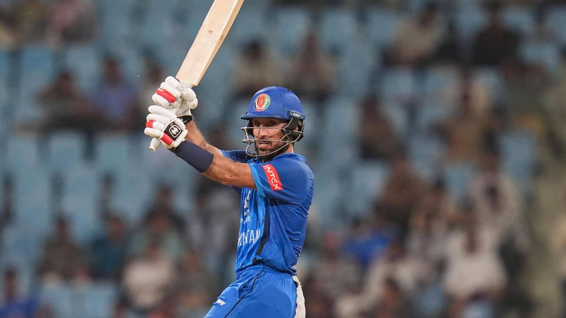 Afghanistan's Rahmat Shah hammers his 33rd ODI half-century: Key stats