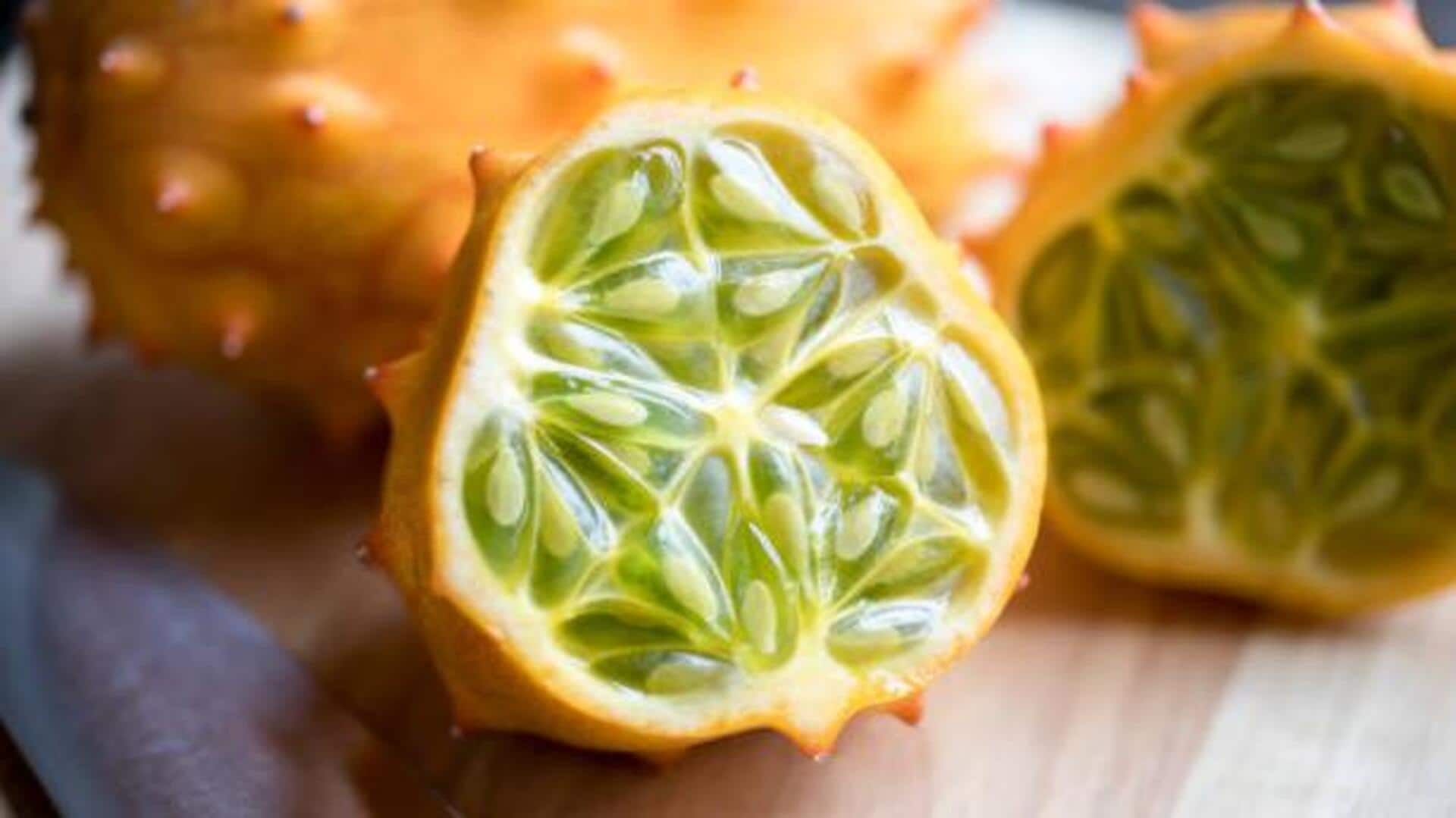 Horned melon: 5 refreshing recipes to try 