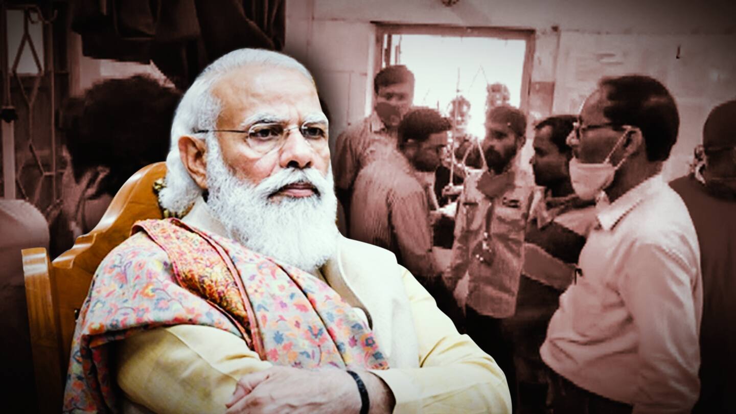 PM Modi urged people to vote while following coronavirus-linked guidelines PM Modi urged people to vote while following coronavirus-linked guidelines