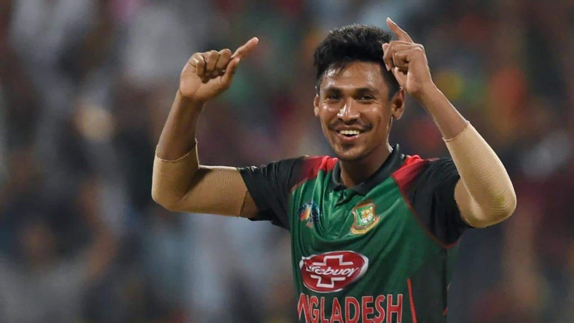 Mustafizur Rahman becomes third Bangladeshi to accomplish 300 international wickets