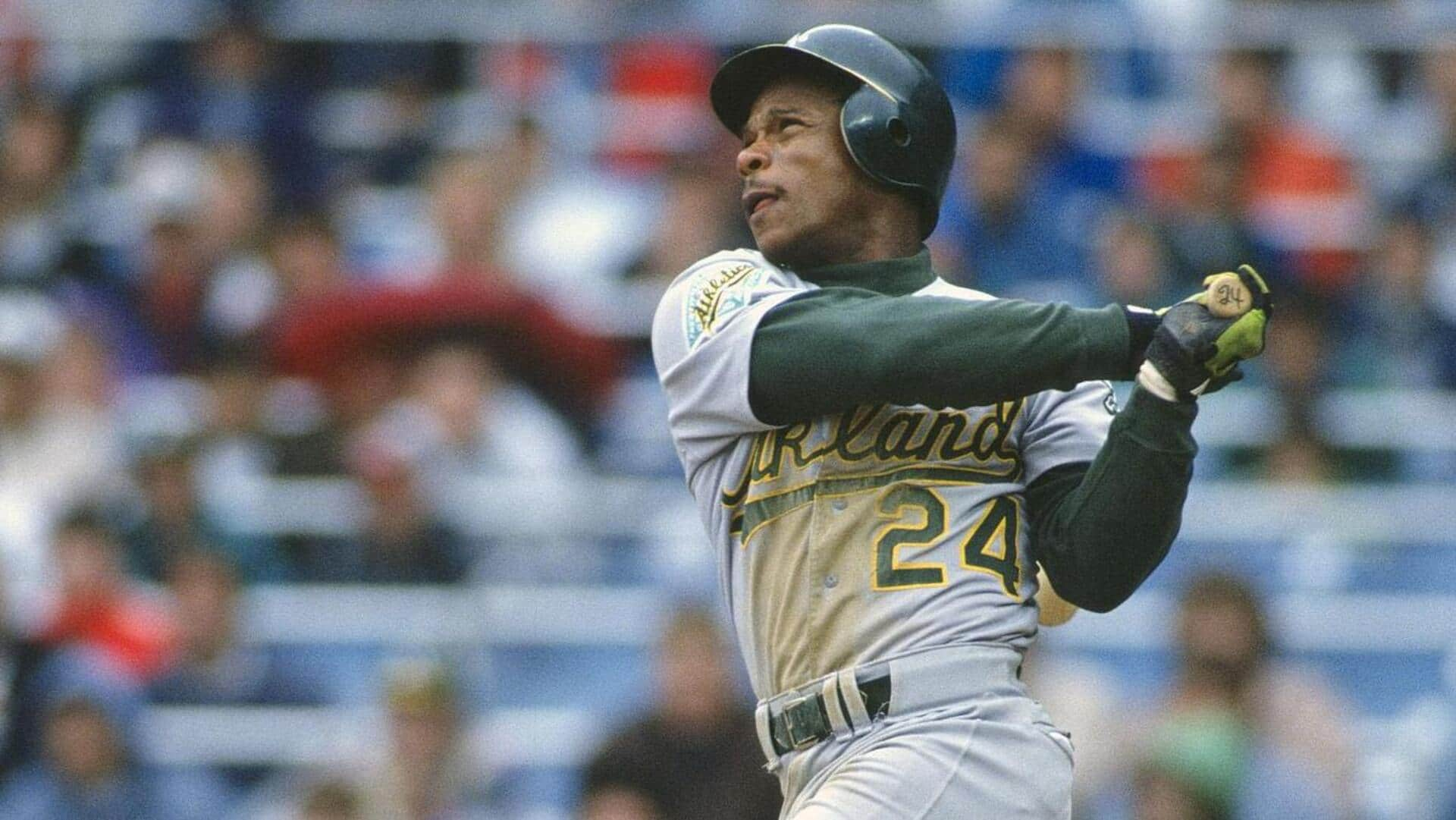 #ThisDayThatYear: Oakland outfielder Rickey Henderson wins American League MVP (1990)