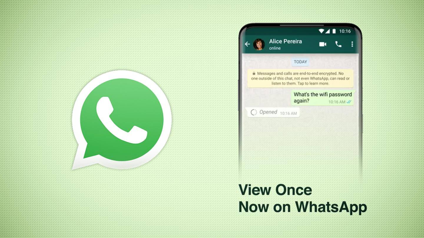 WhatsApp adds disappearing photos feature: How to enable it