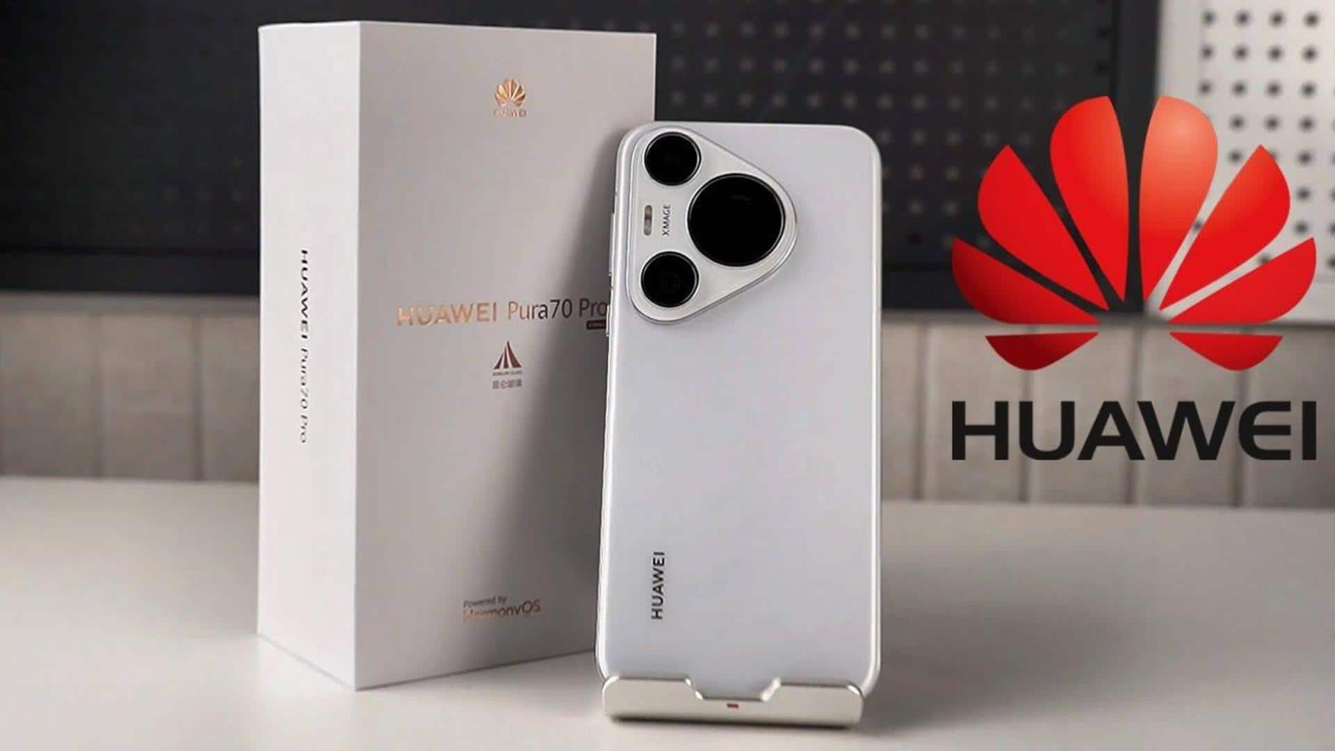 Huawei's latest flagship smartphone is powered by Kirin 9010 SoC