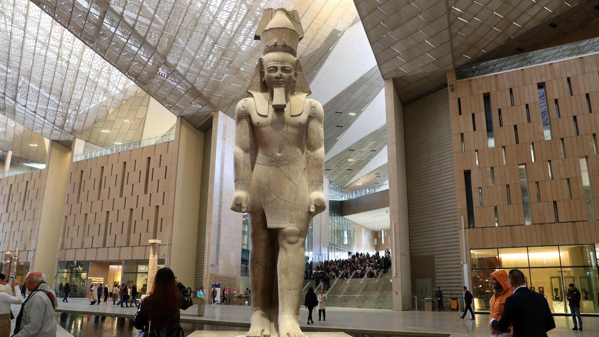 Egypt's $1B Grand Museum opens doors after 2 decades