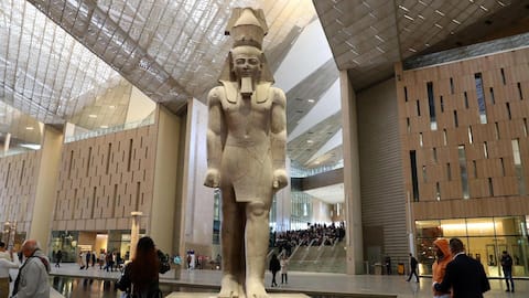 Egypt's $1B Grand Museum opens doors after 2 decades