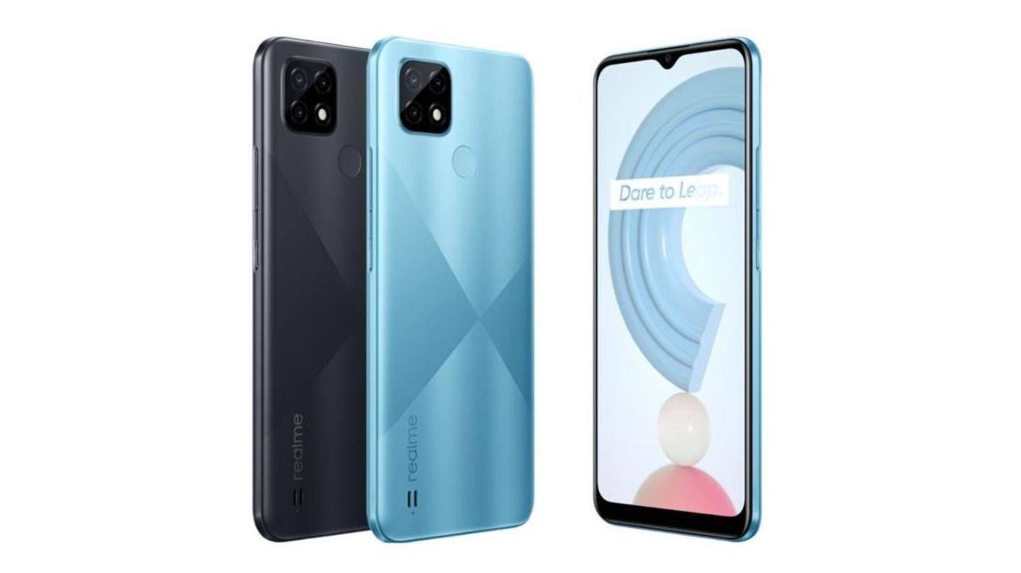 Realme C21, with Helio G35 chipset, triple rear cameras, launched