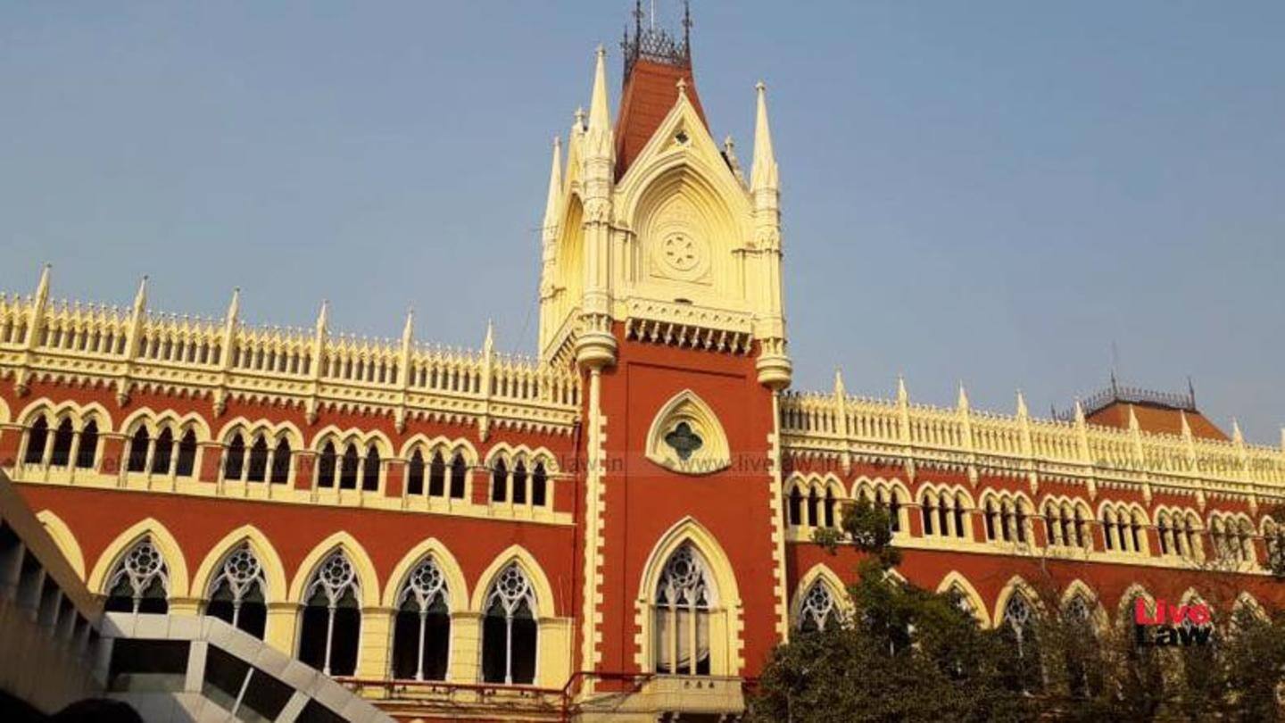 Calcutta High Court had refused to accept the affidavits Calcutta High Court had refused to accept the affidavits