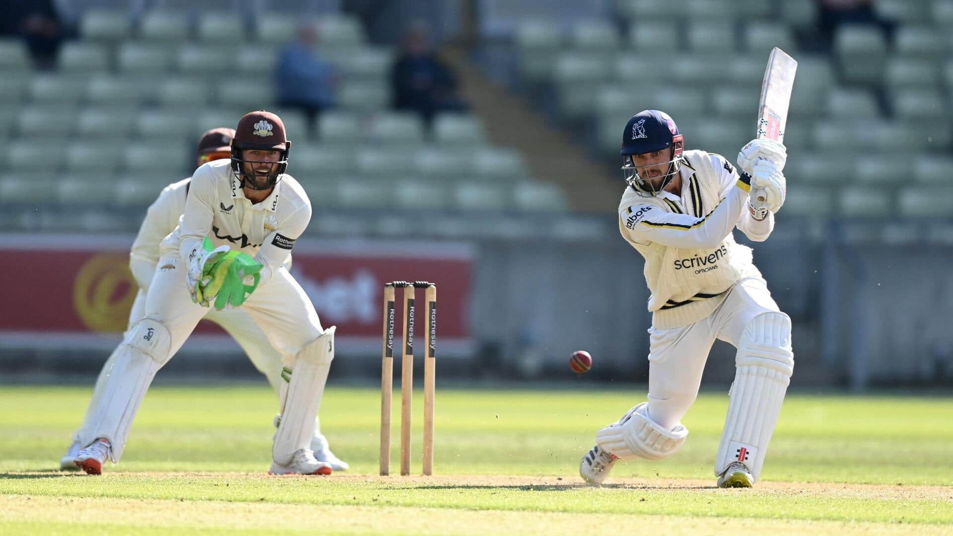County Championship: Wicket-keeper Ben Foakes sets new 'bye' record County Championship: Wicket-keeper Ben Foakes sets new 'bye' record