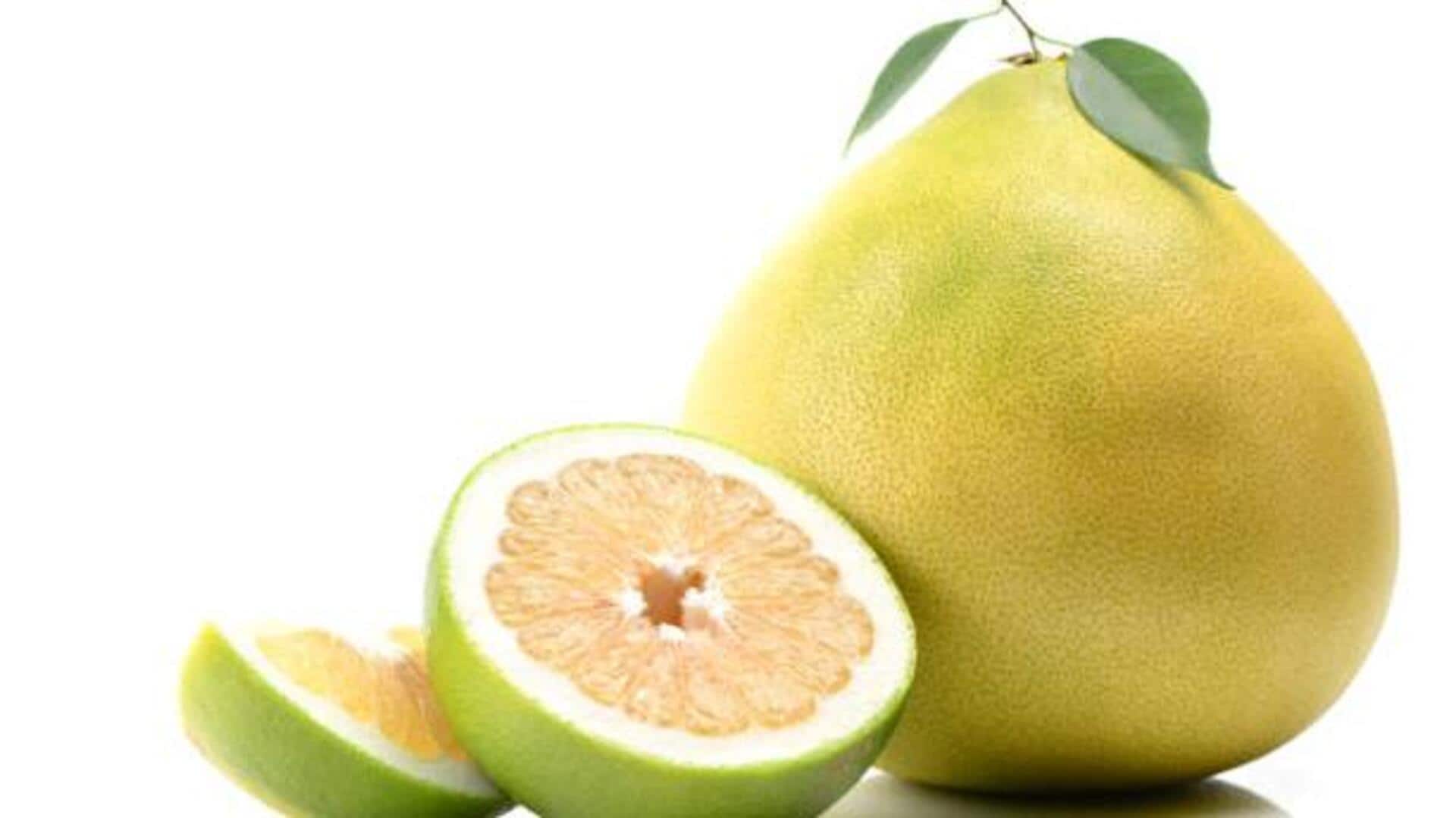 Pomelo fruit: A natural energy booster Pomelo fruit: A natural energy booster