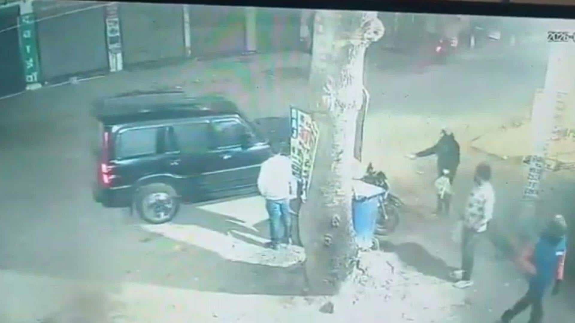 On camera: Gurugram doctor repeatedly runs Scorpio over Swiggy agent  