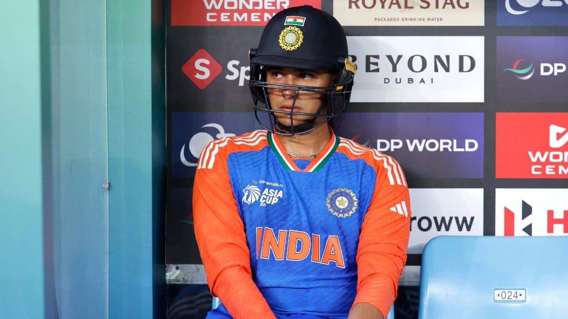 T20 World Cup: India's Abhishek Sharma could miss Namibia game