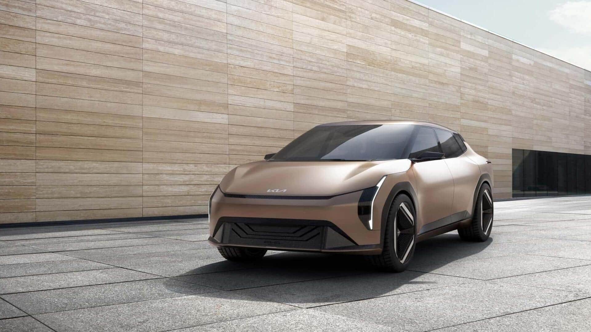 Kia EV4 arrives with edgy design, will head to production