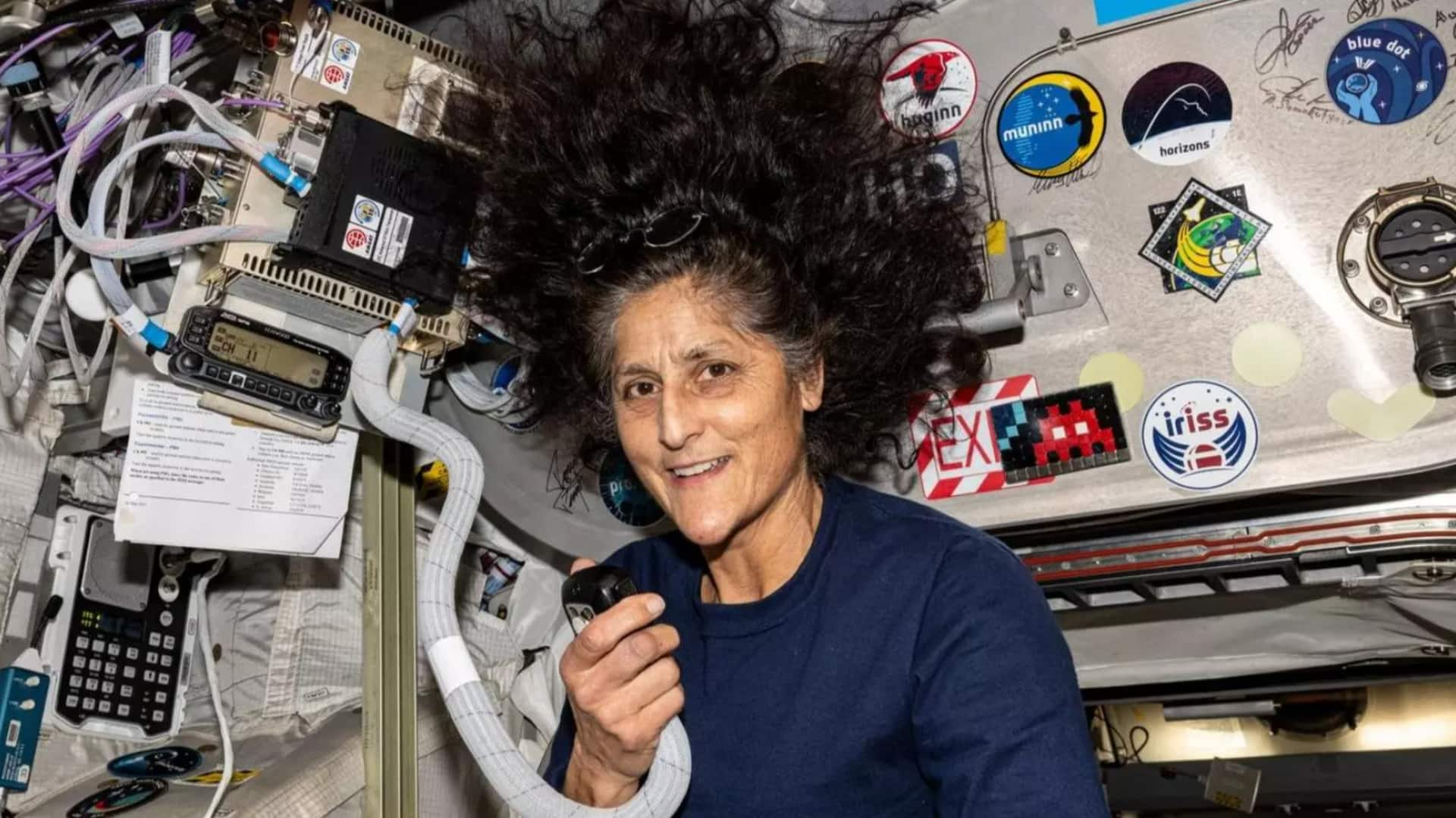 Sunita Williams wishes Happy Diwali from space, shares video message