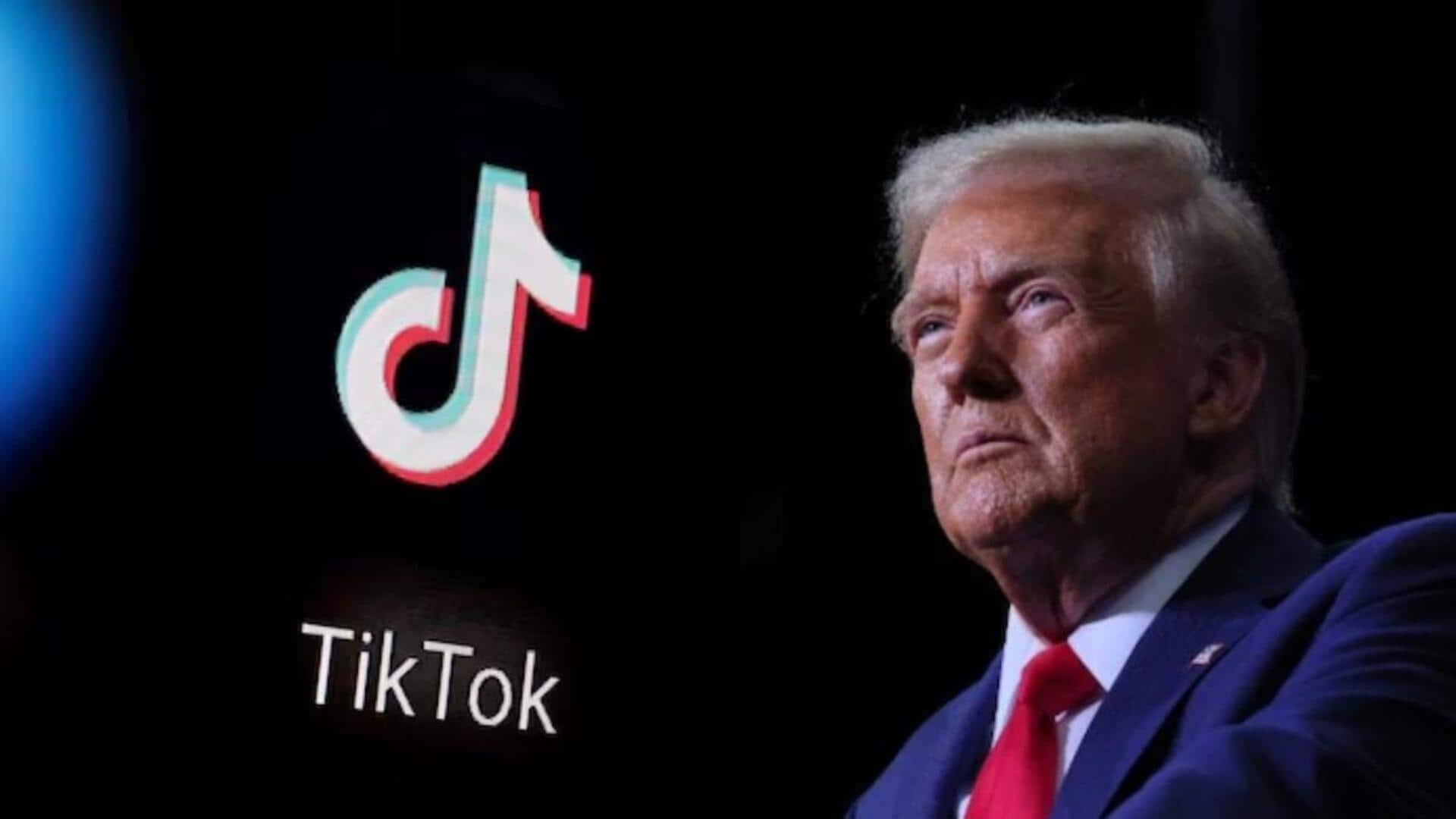 Trump signs executive order to pause TikTok ban in US