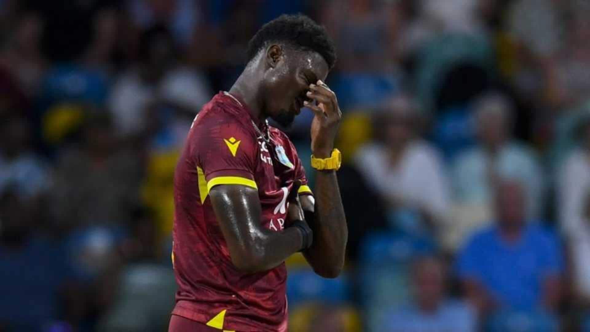 2nd ODI: Alzarri Joseph's four-fer against England goes in vain 2nd ODI: Alzarri Joseph's four-fer against England goes in vain