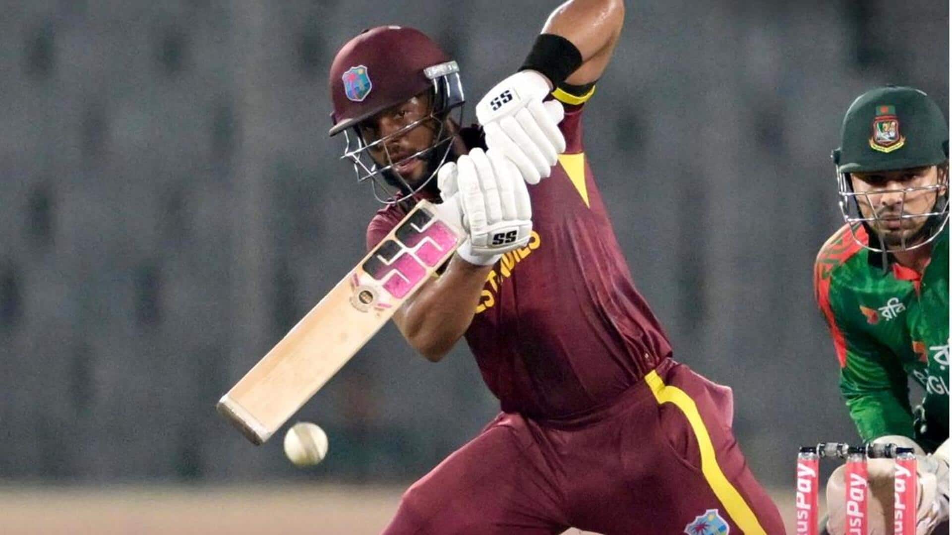 Shai Hope's 30th ODI fifty powers WI against Bangladesh: Stats Shai Hope's 30th ODI fifty powers WI against Bangladesh: Stats