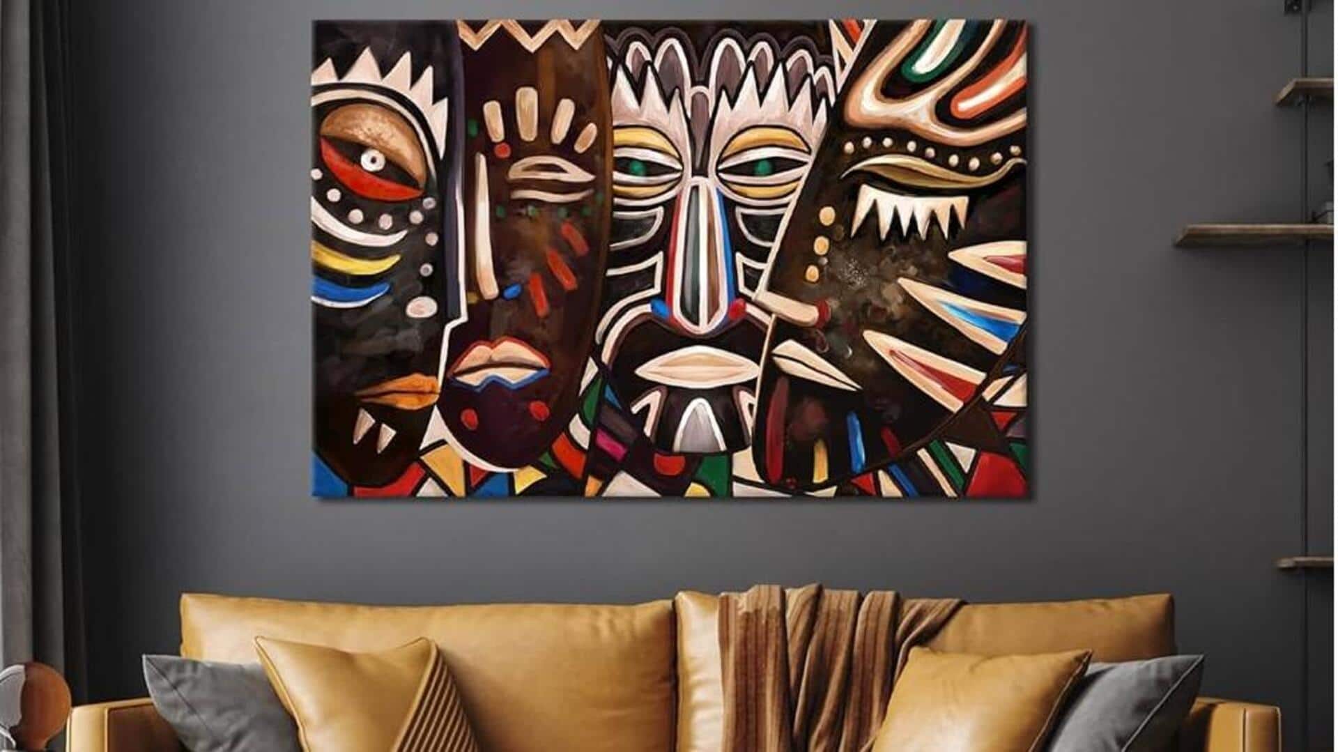 How to incorporate vintage African art into your space