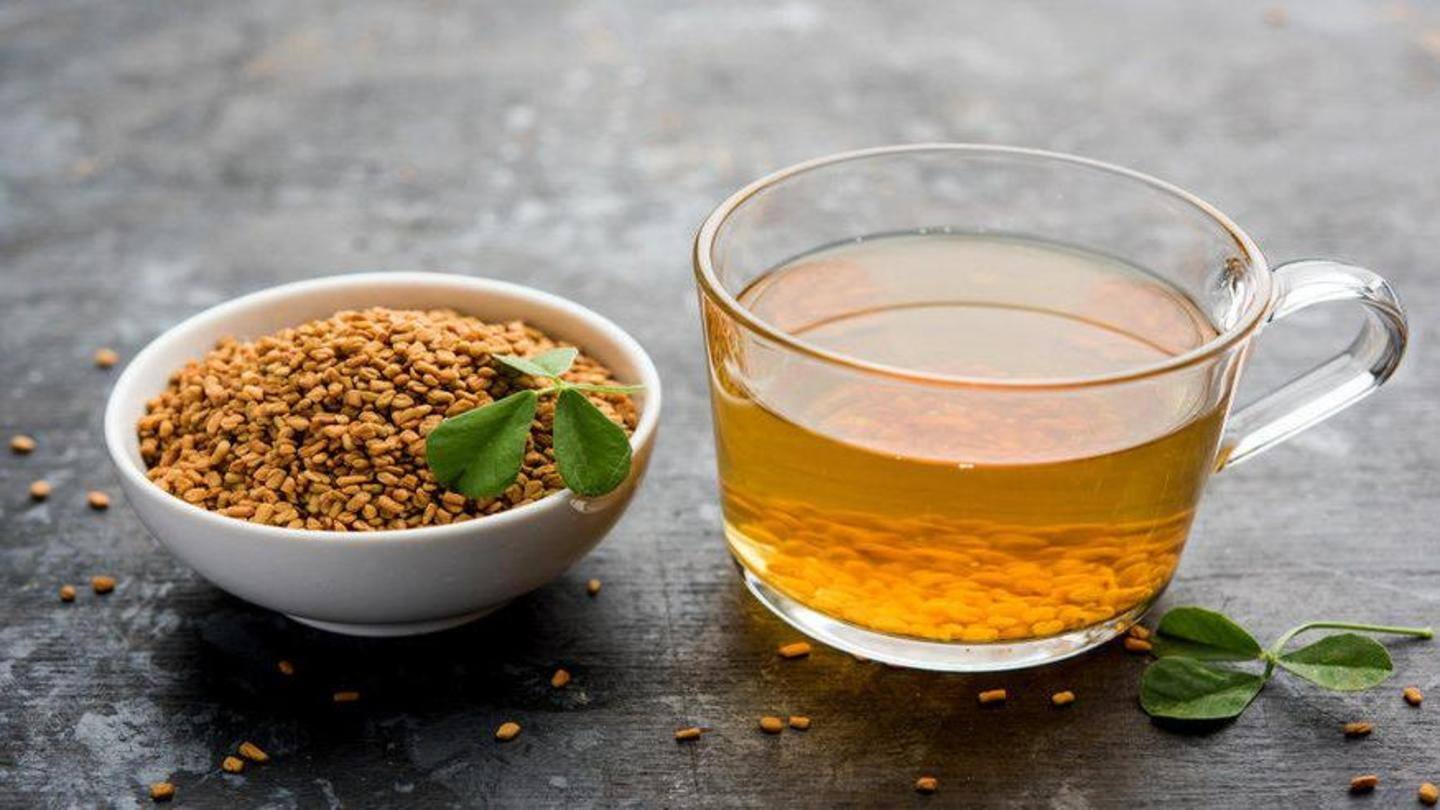 Drinking fenugreek water aids in weight loss Drinking fenugreek water aids in weight loss