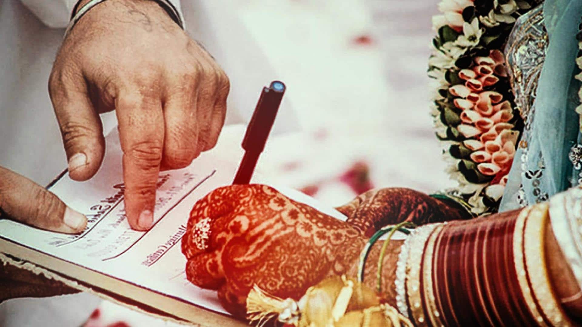Here's how to obtain marriage certificate in India