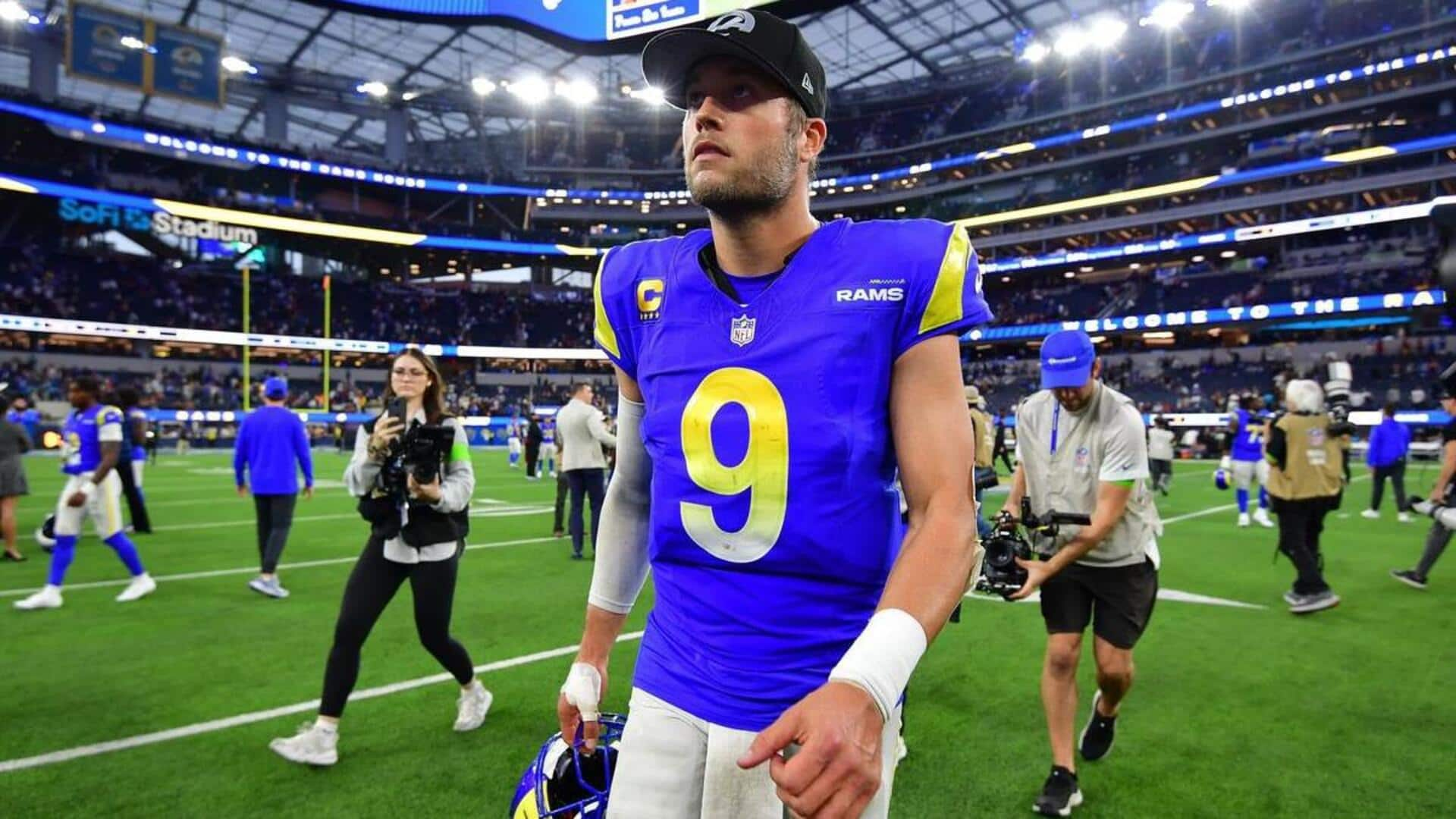 NFL: Matthew Stafford powers Los Angeles Rams over Minnesota Vikings