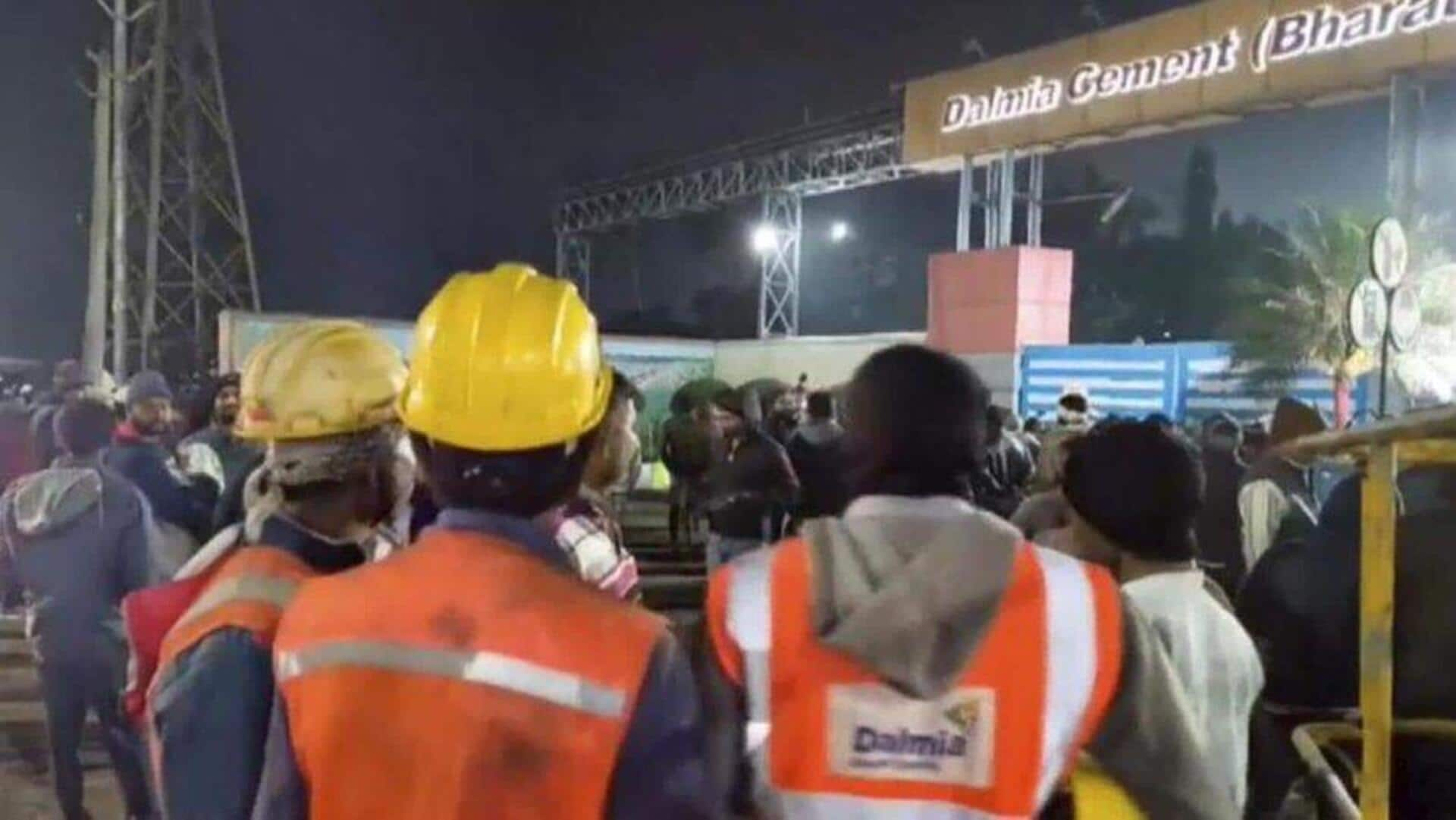 Odisha: Part of cement plant collapses; 3 trapped under debris 