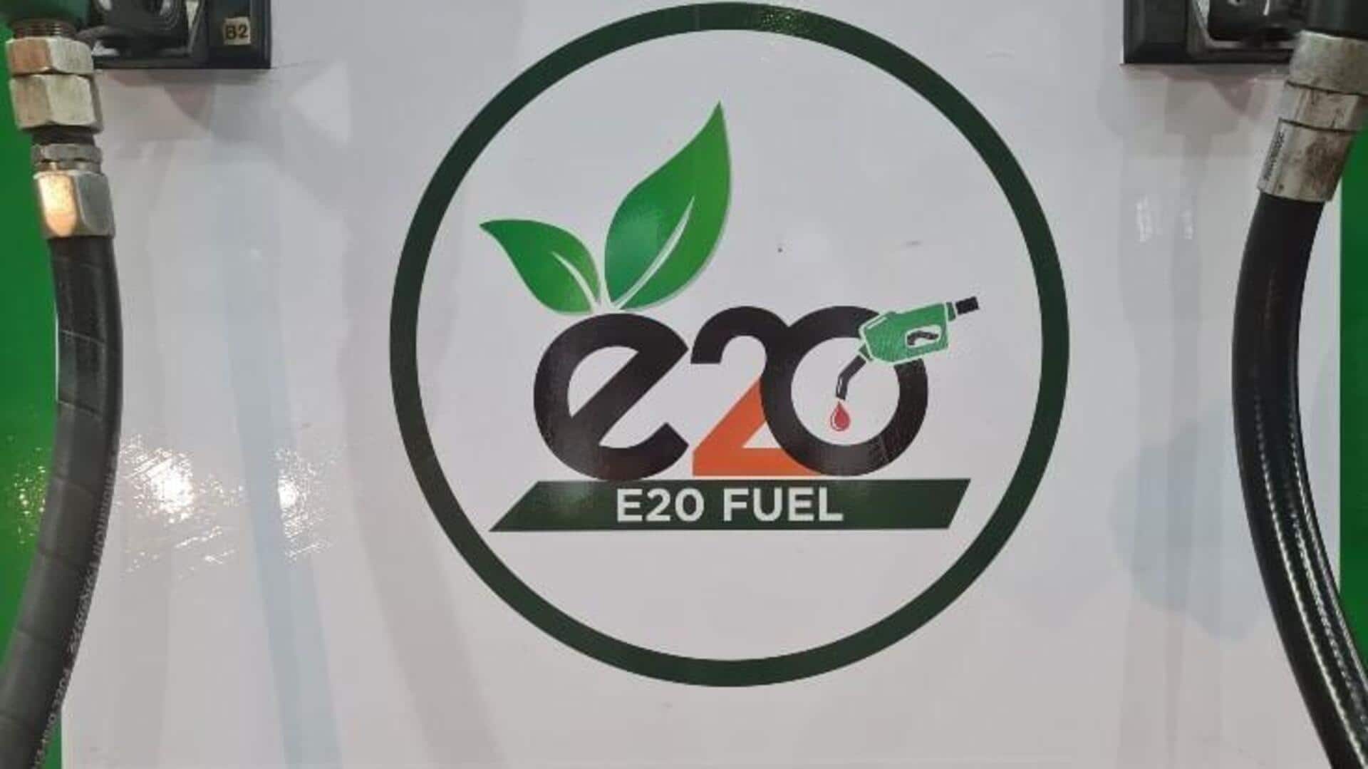 E20 fuel may lower mileage, but it's safe to use E20 fuel may lower mileage, but it's safe to use