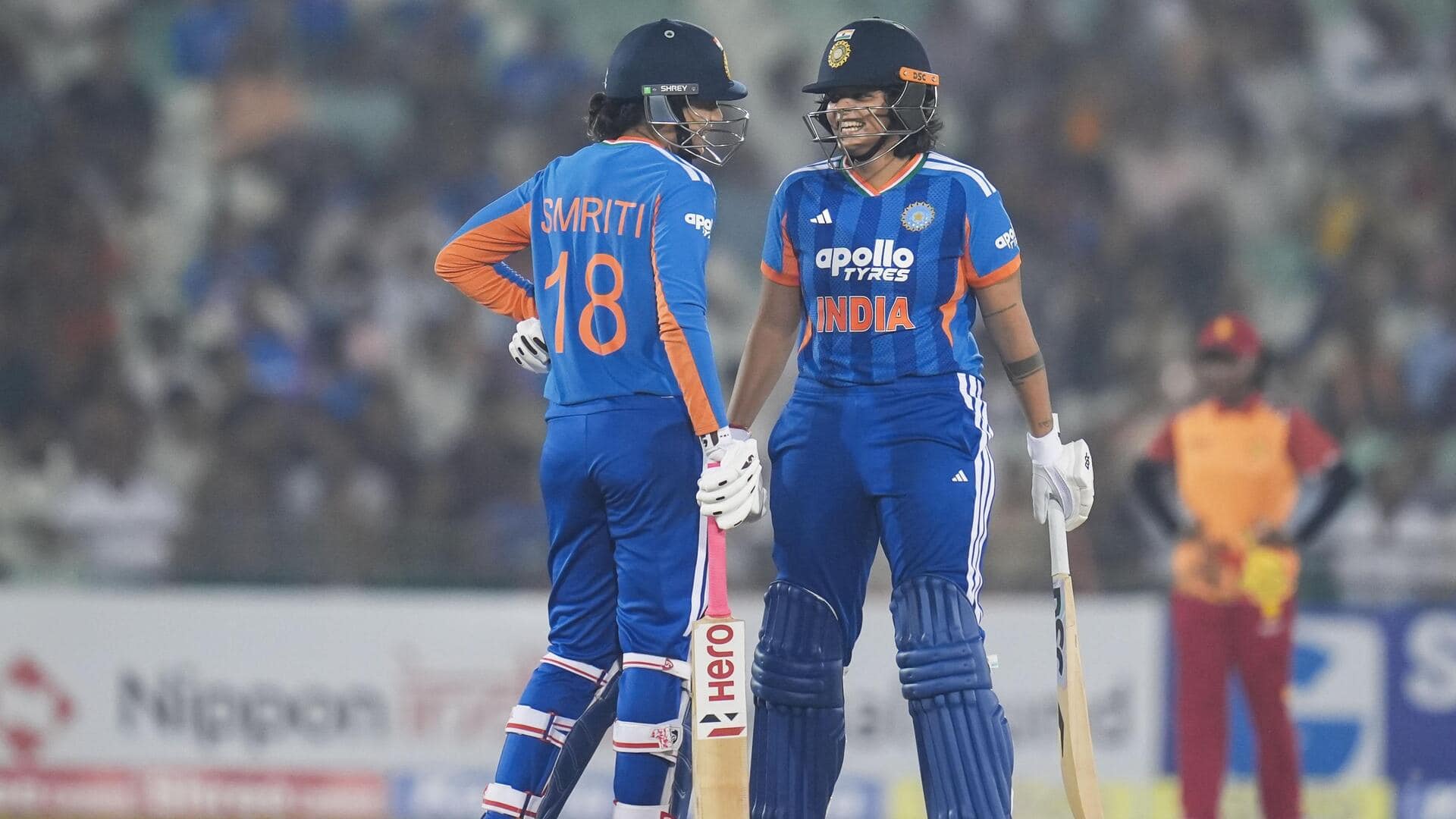 Batters with most 50-plus scores in a calendar year (WT20Is)