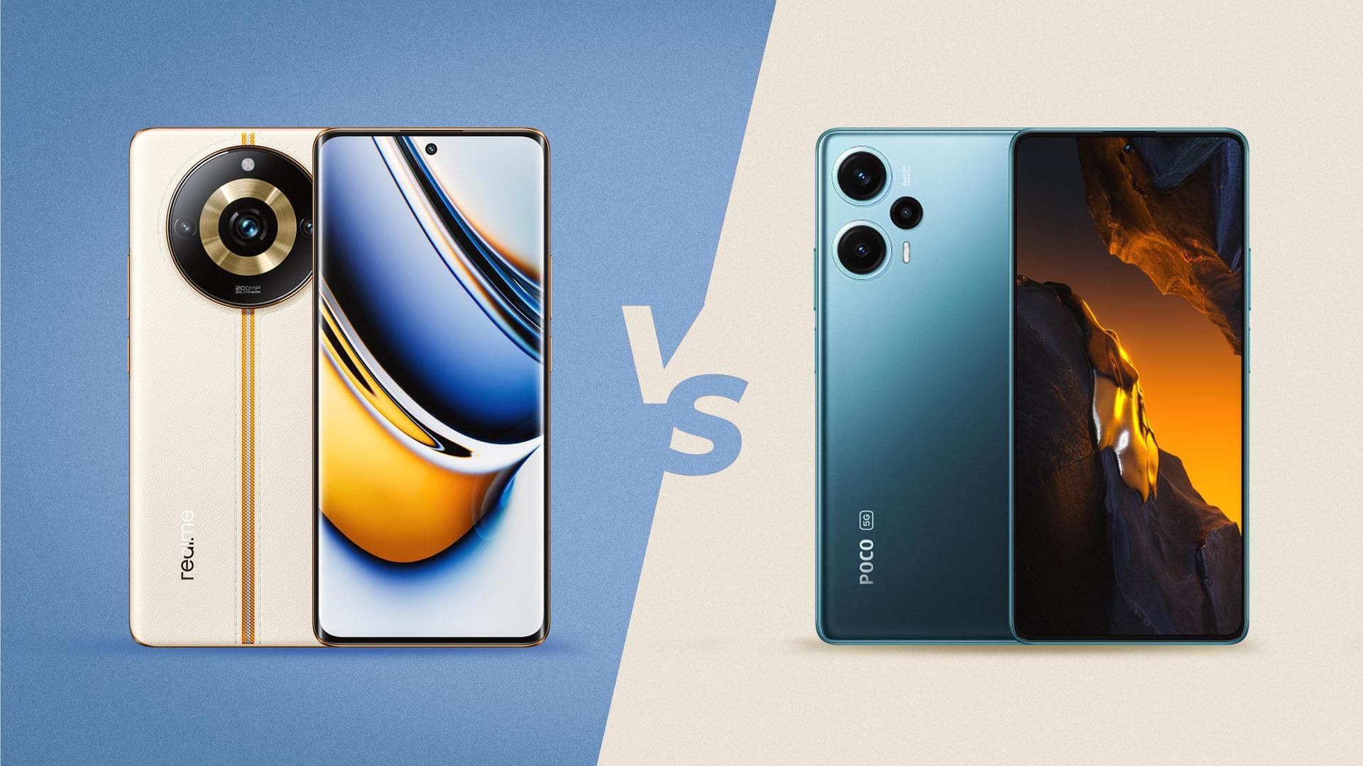 Realme 11 Pro+ v/s POCO F5: Which smartphone is better