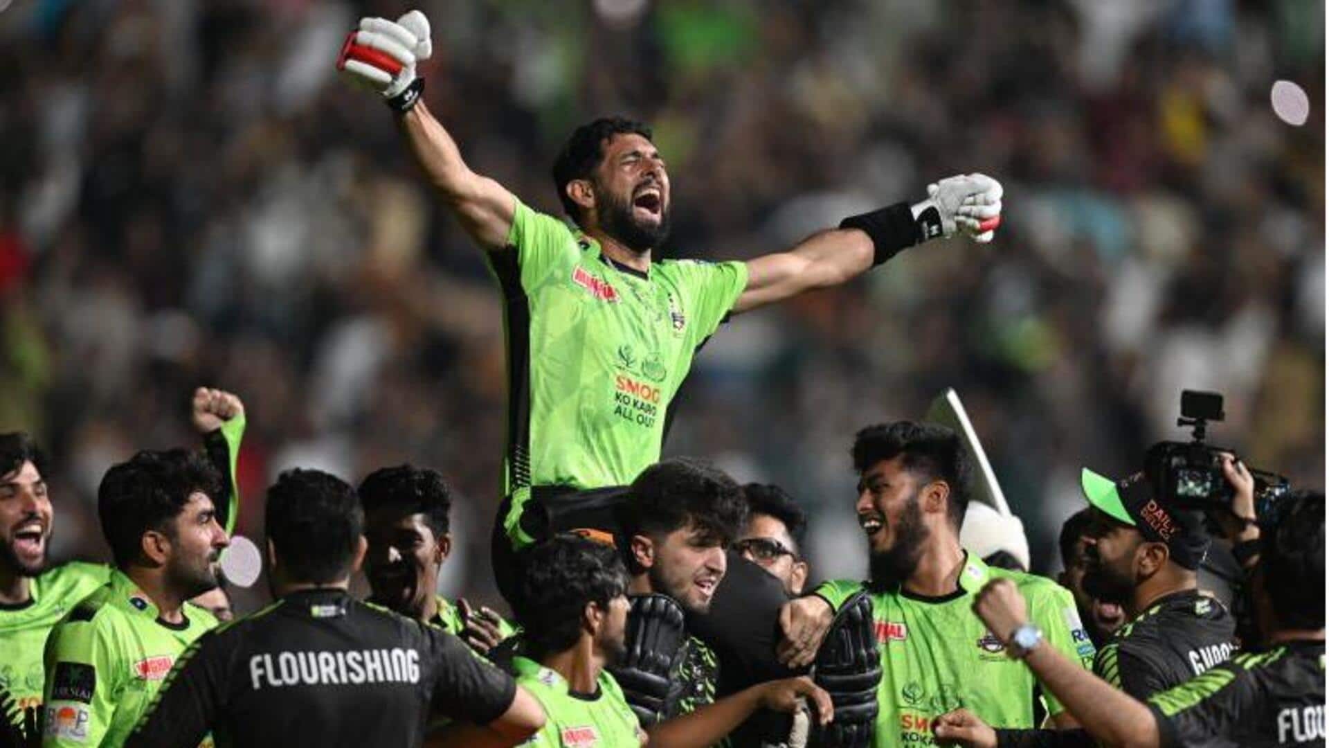 Lahore Qalandars crowned PSL 2025 champions: Decoding tournament in stats 