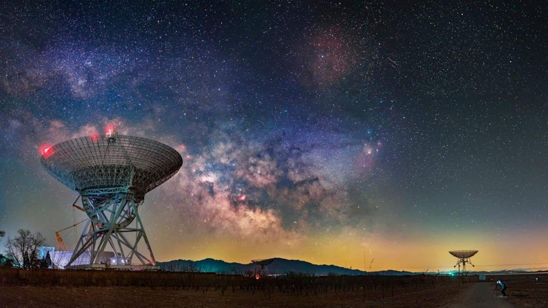 We are accidentally revealing our location to aliens, study claims We are accidentally revealing our location to aliens, study claims