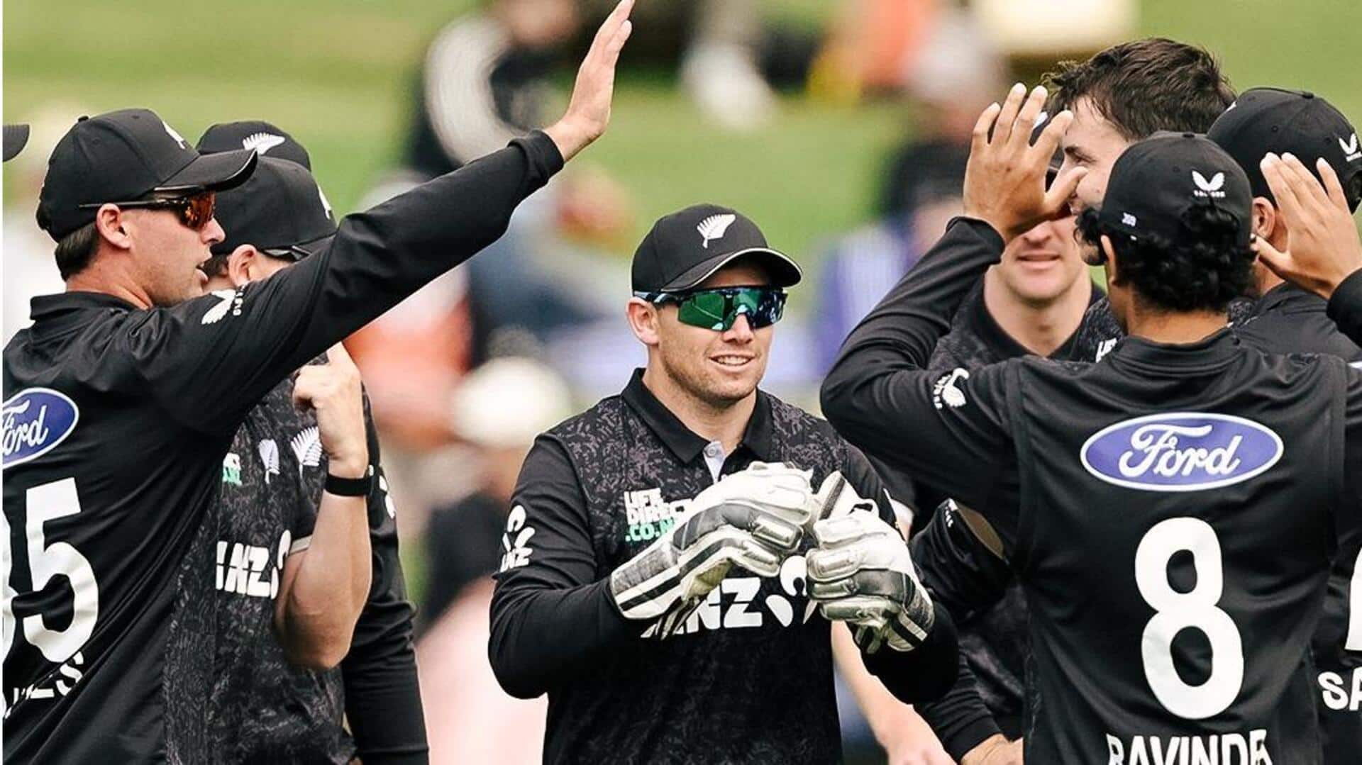 New Zealand beat England in Hamilton ODI, seal three-match series