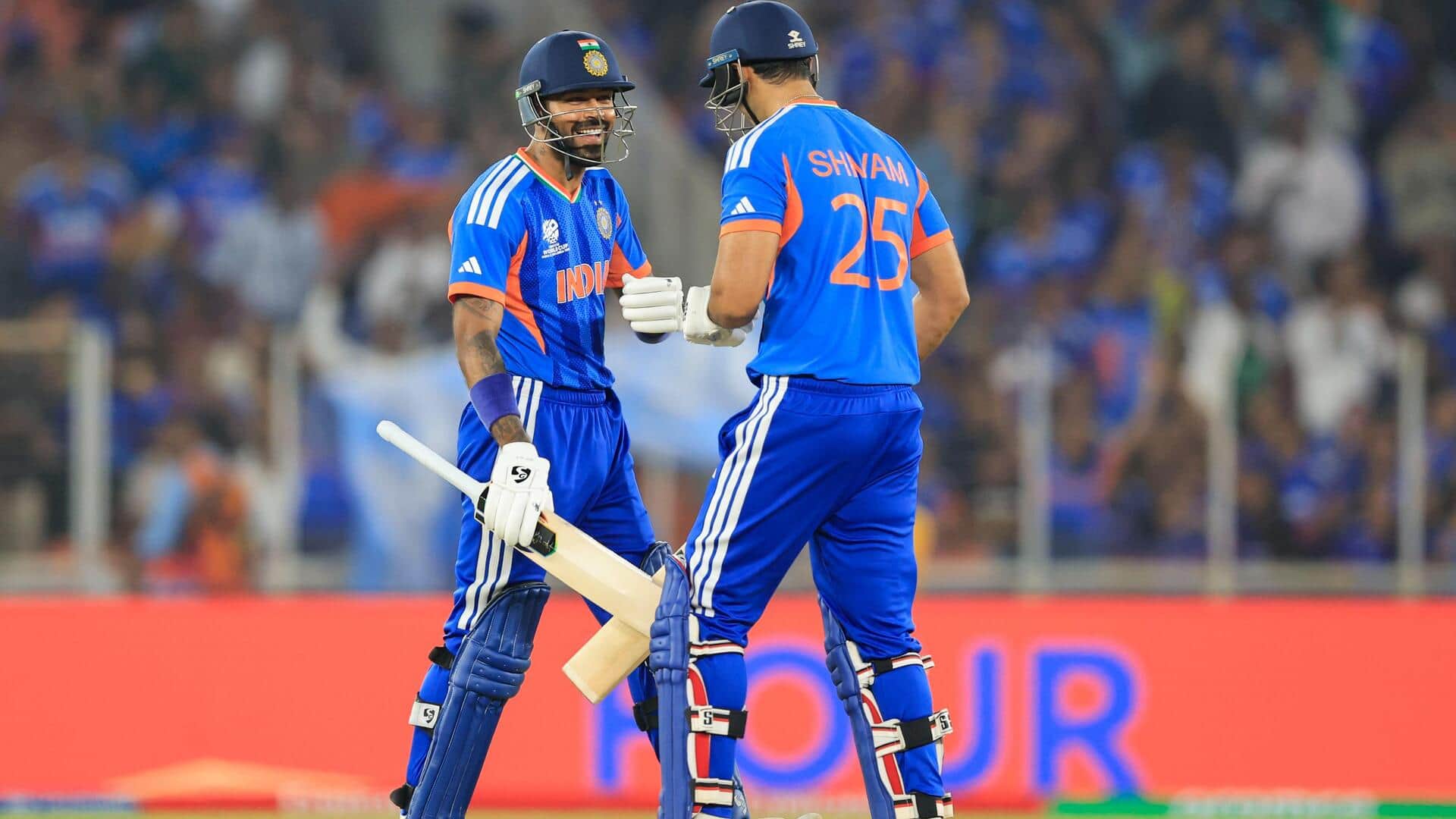 Indian all-rounder Hardik Pandya completes 6,000 T20 runs: Key stats