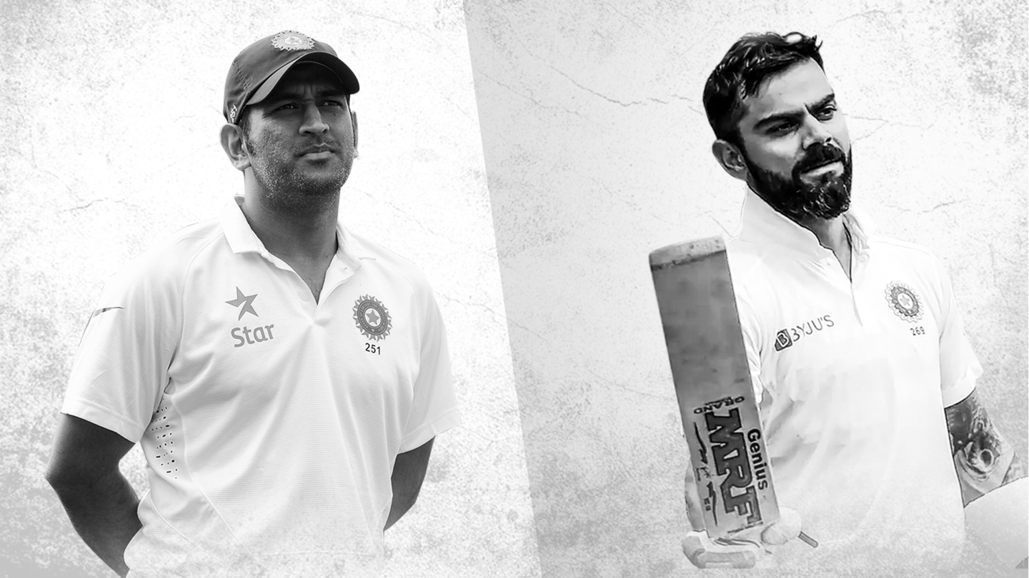 Virat Kohli vs MS Dhoni: Statistical comparison (Test captaincy)