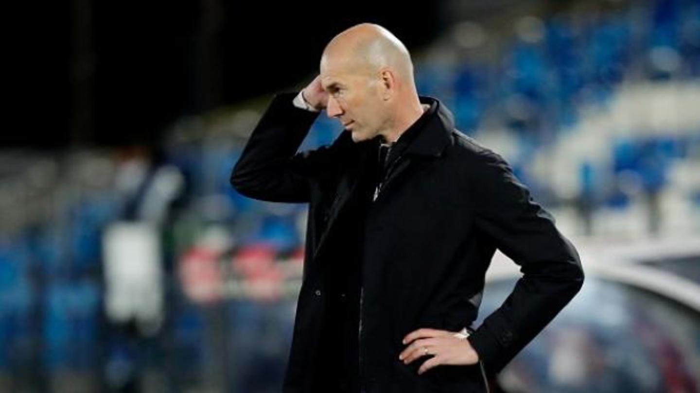 Zidane's performance as manager in two different spells Zidane's performance as manager in two different spells