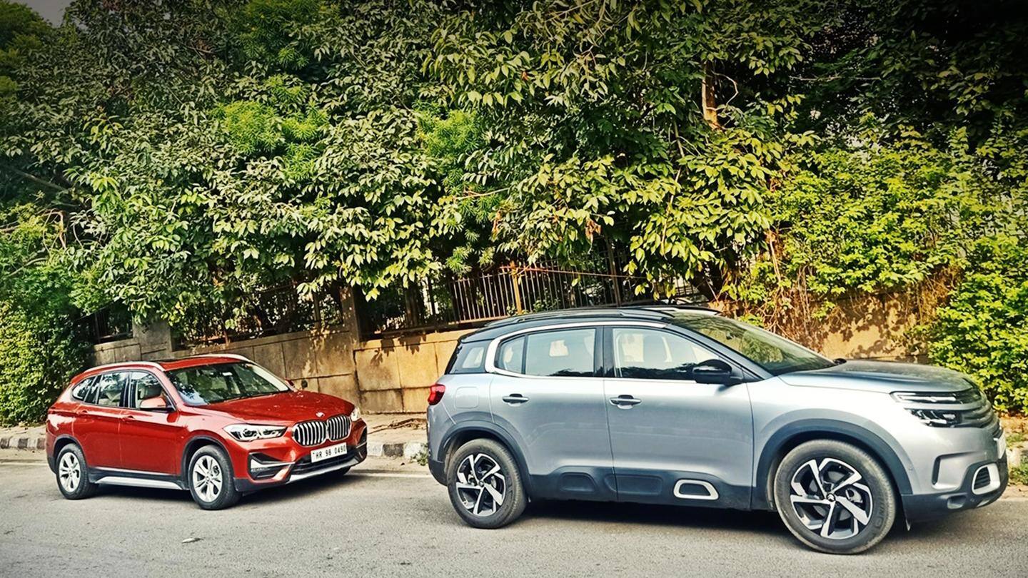 Both the SUVs have their own distinct design identities Both the SUVs have their own distinct design identities