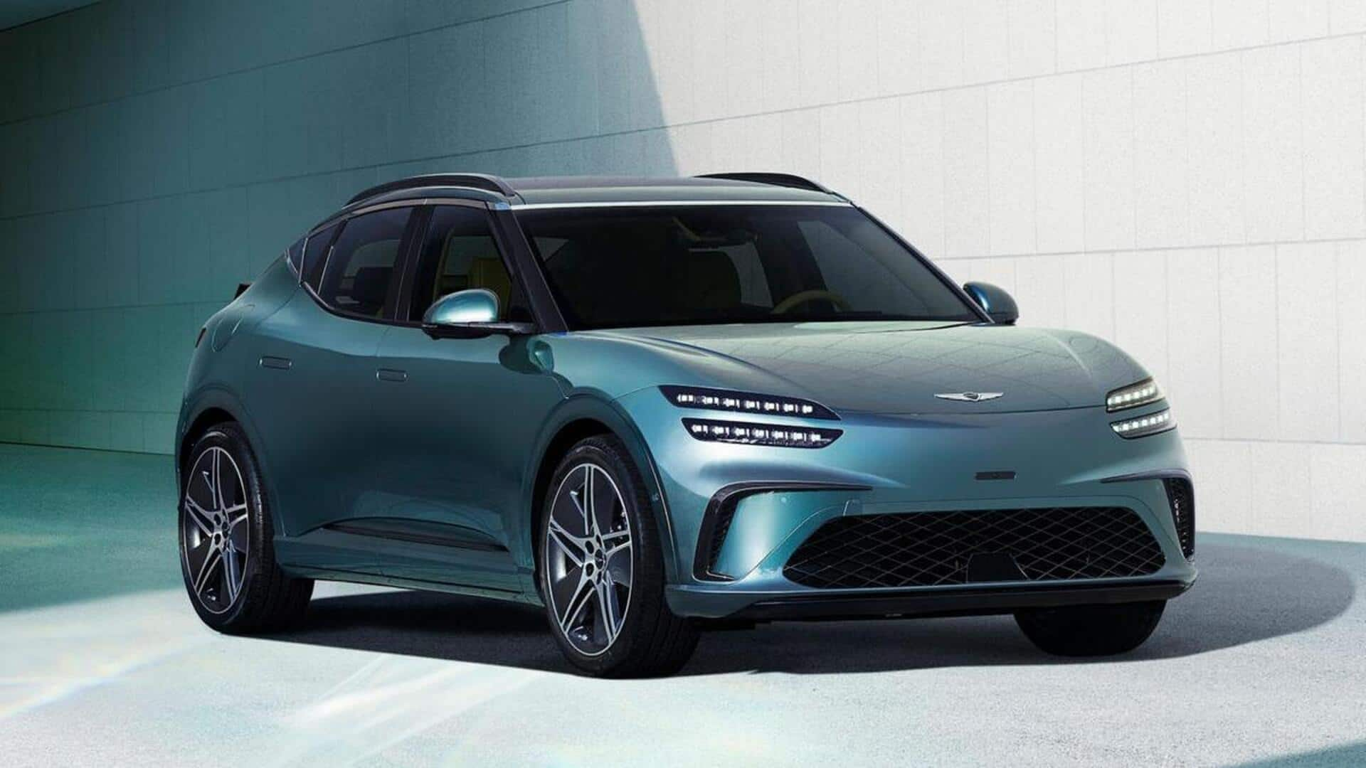 2025 Genesis GV60 EV arrives with sportier look, better tech