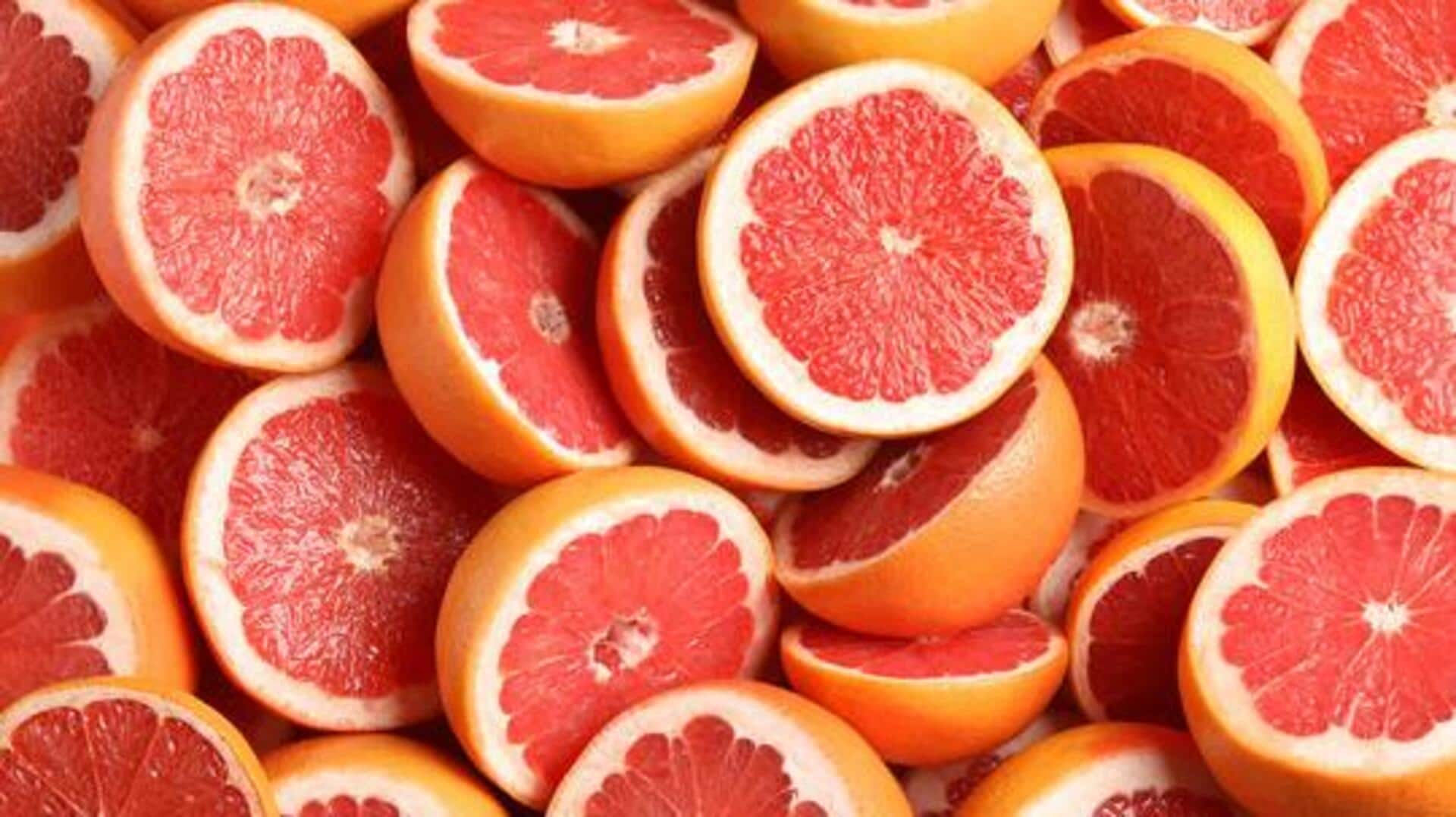 Tangy and healthy: Grapefruit for daily wellness 