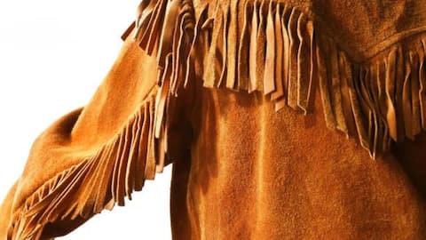 Why fringe jackets are winter's standout piece